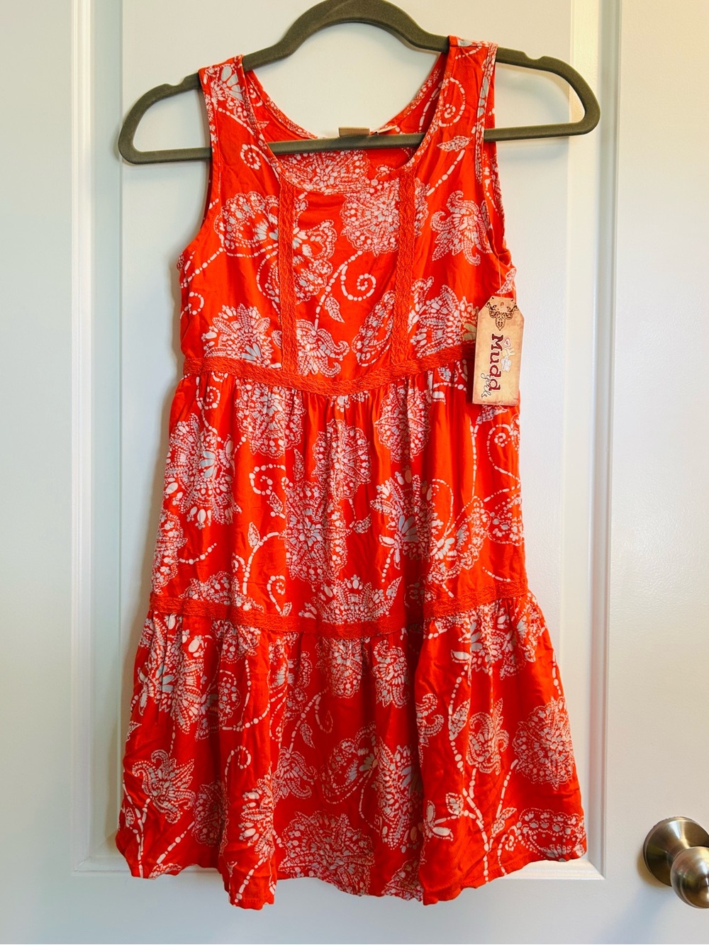 Mudd Girls’ Floral Print Tiered Sundress
